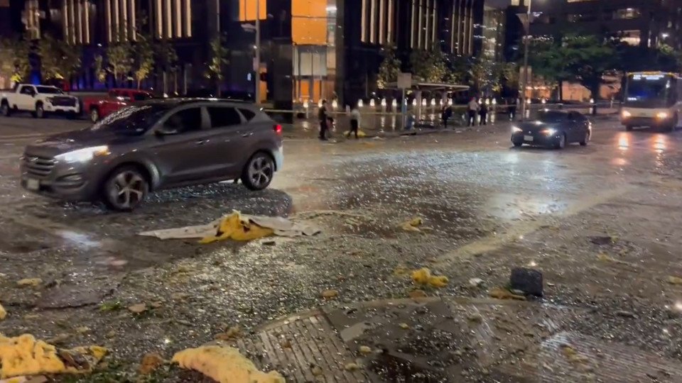 Storm Kills At Least Four People In Houston And Causes Damage