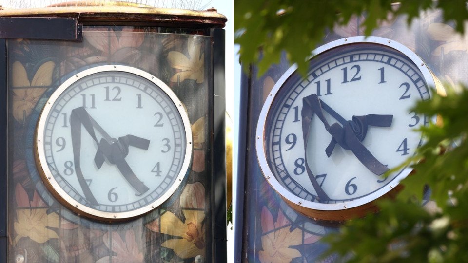Intense Heat Melts Tower Clock Hands In English Town