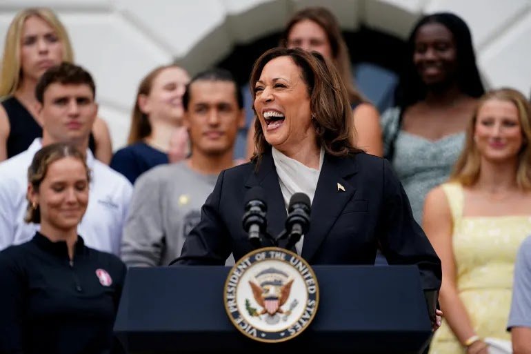 Harris Campaign Says It Raised More Than $100m Since Sunday