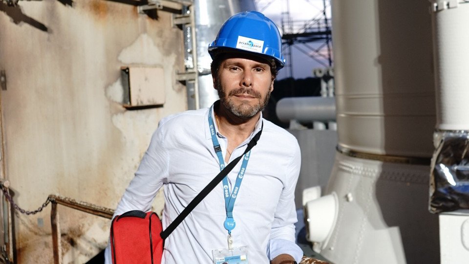 Tony Dos Santos, The Luso-Belgian In Front Of The Ariane 6 Rocket