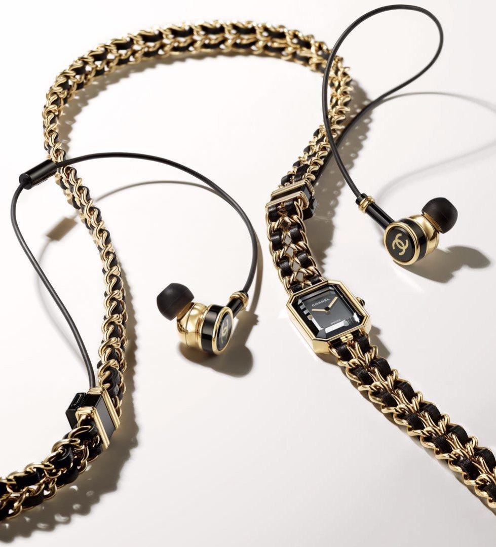 Chanel Launches Necklace Equipped With Watch And Noise Cancelling Headphones