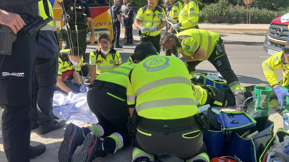 Woman Hit By Husband After Argument. Man Fled The Scene