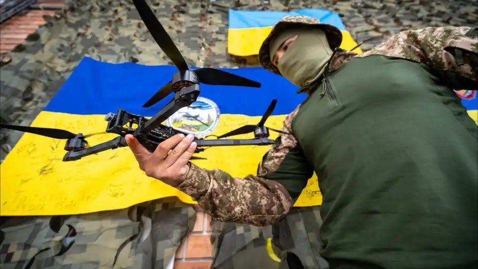 Ukrainian Drones Hit Military Depot Deep In Russia