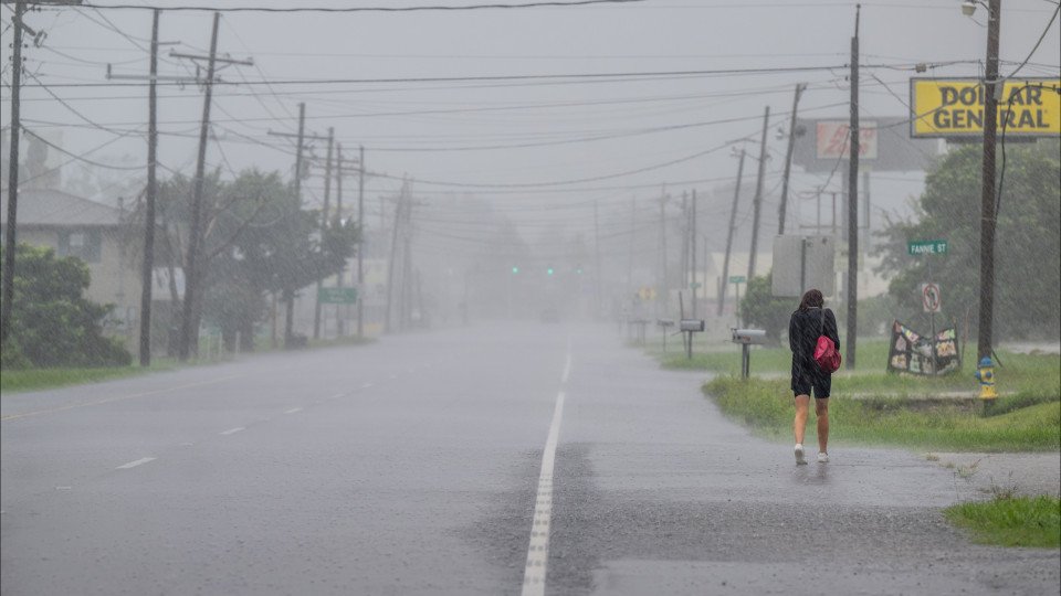 Hurricane Francine Hits Louisiana Anticipating Possible Flooding
