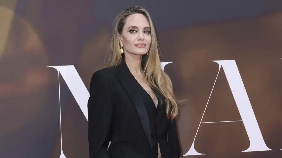 Angelina Jolie Supported By Alleged New Love At Movie Preview