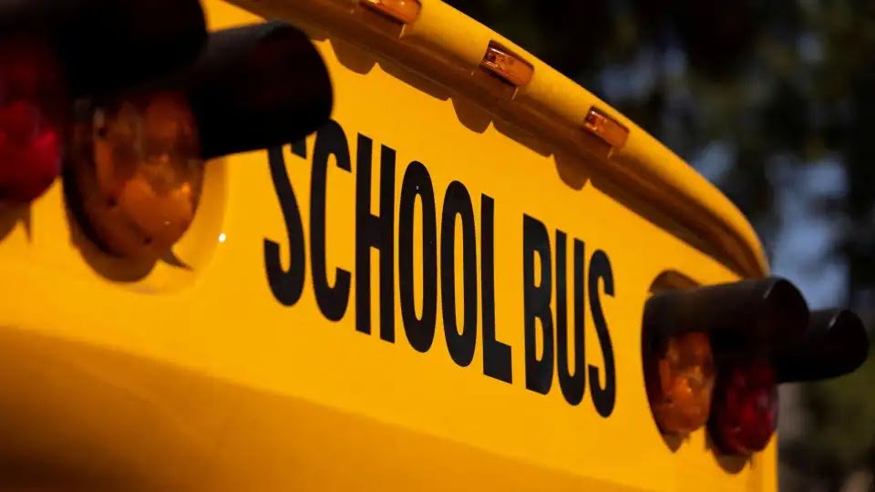 School Buses Collide In The USA. 2nd Grader Was Behind The Wheel