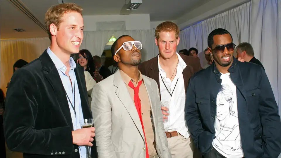 Diddy Had An Obsession With William And Harry (And Frames Of The Princes)