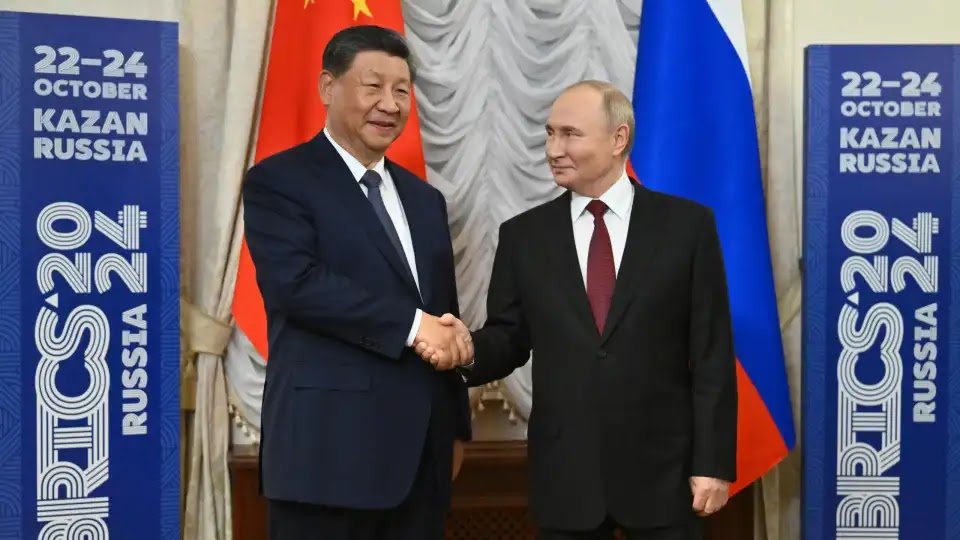 Chinese Press Says Xi-Putin Meeting Sent ‘Positive Signal’