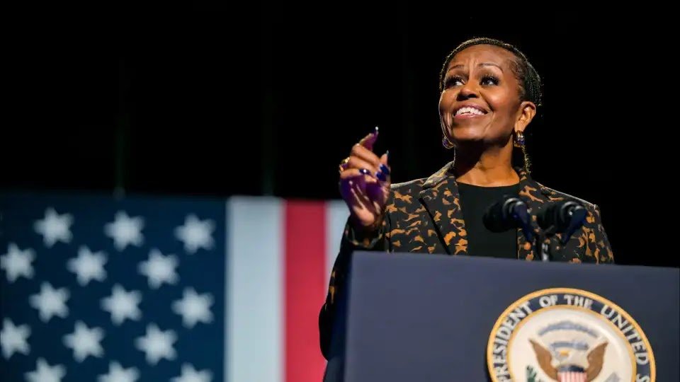 Michelle Challenges Harris To Become First Female President Of The United States