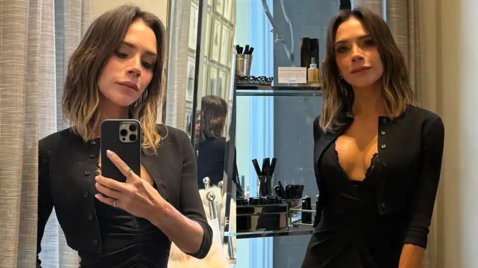 Victoria Beckham Dazzles With Elegant Look On Shopping Trip