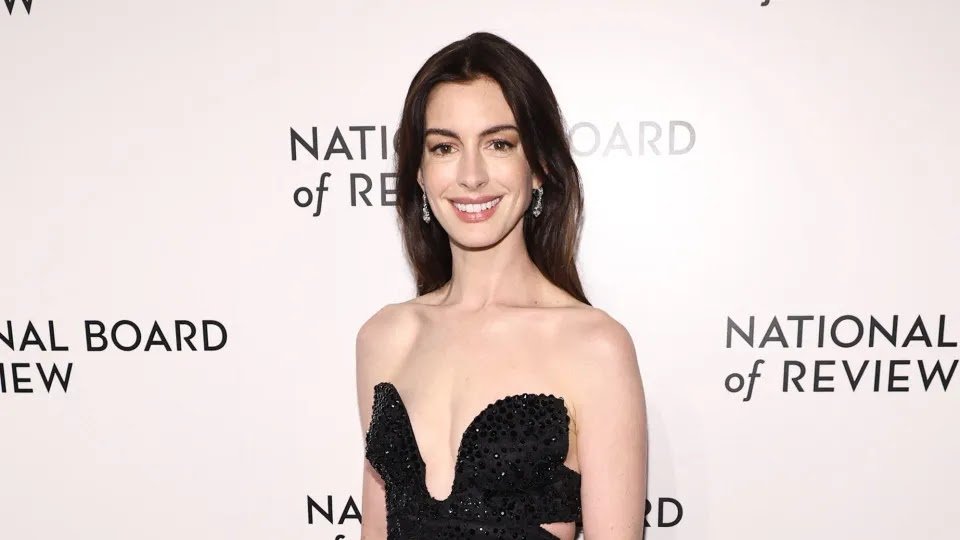 Basketball Player Almost Falls On Anne Hathaway And Her Son