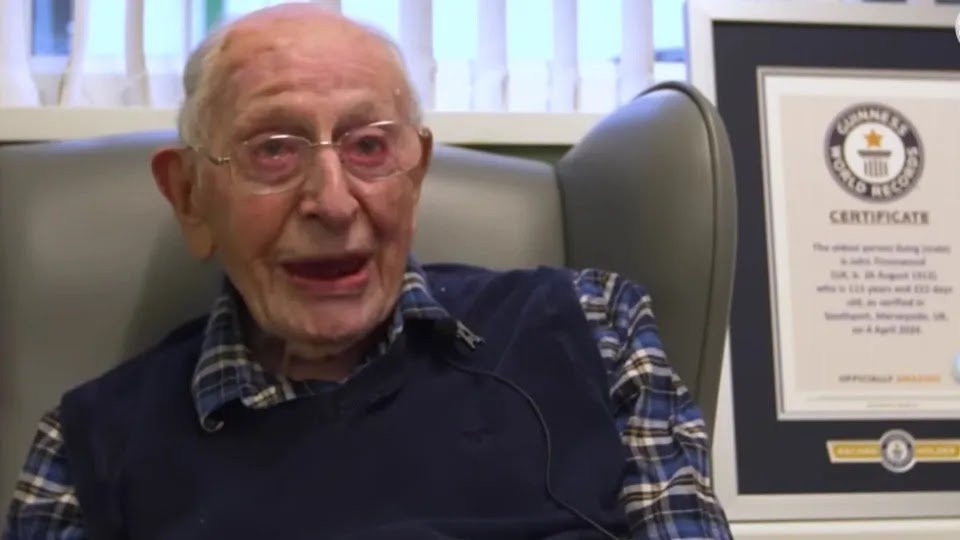 The Oldest Man In The World Has Died. John Was 112 Years Old