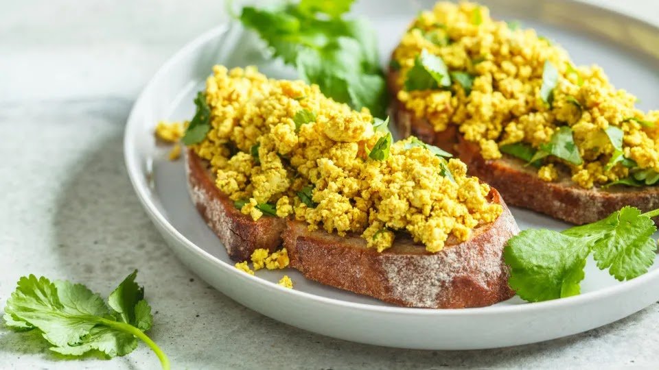 Recipe. Tofu Scramble with Ginger Ideal for Lazy Days
