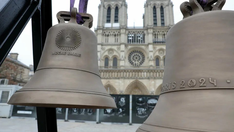 Notre-Dame Bells Ring For The First Time After 2019 Fire