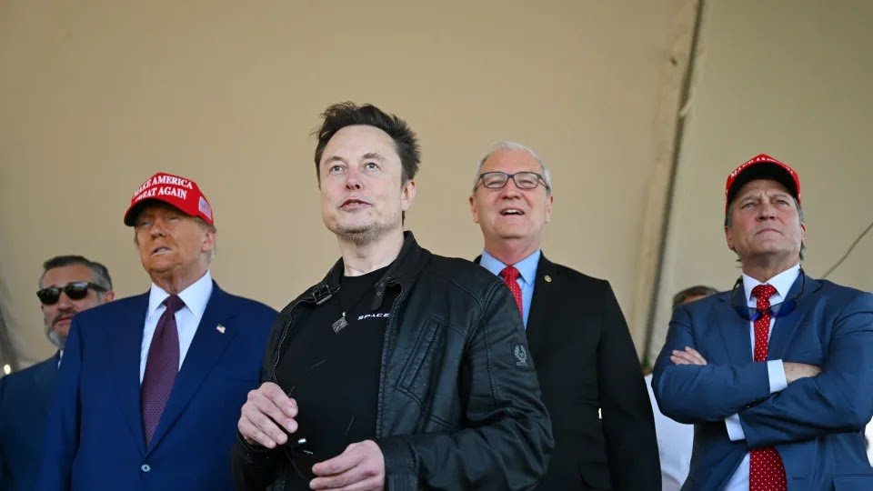 SpaceX Started Sixth Starship Test With Musk And Trump In The Audience