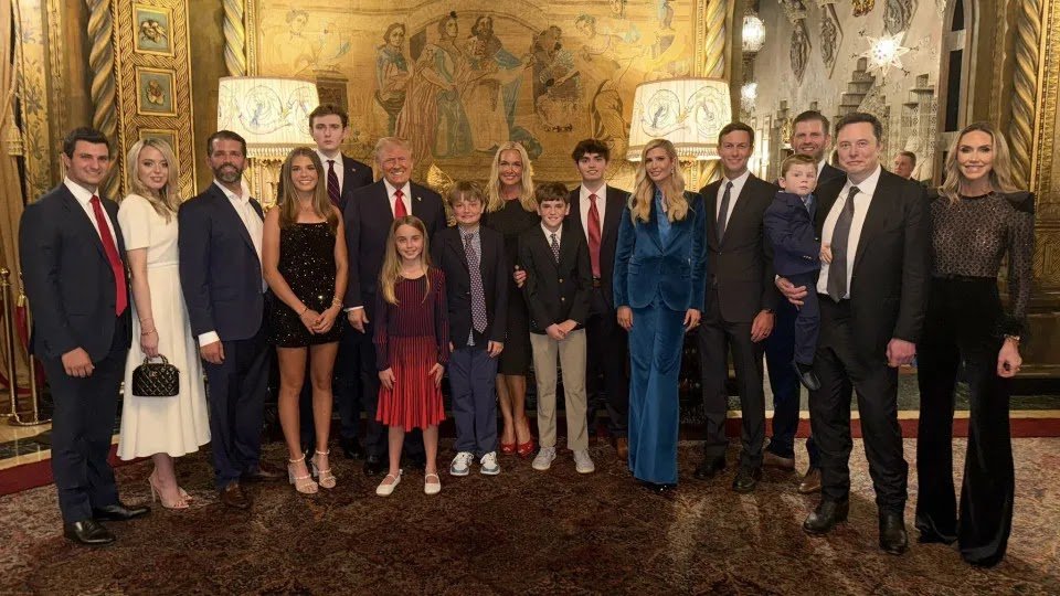 Trump Called Musk For Family Photo (Without Melania)