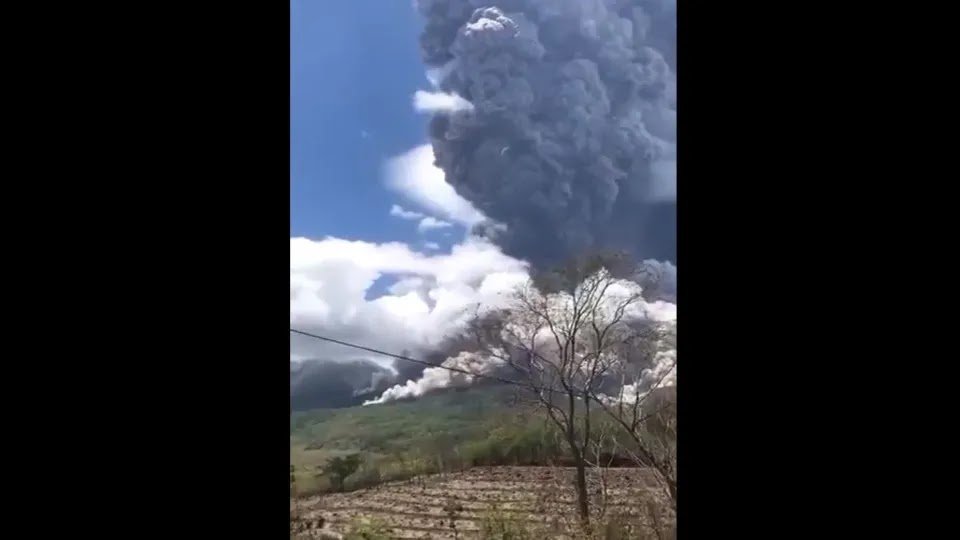 Indonesian Volcano Erupts for the Second Time This Week