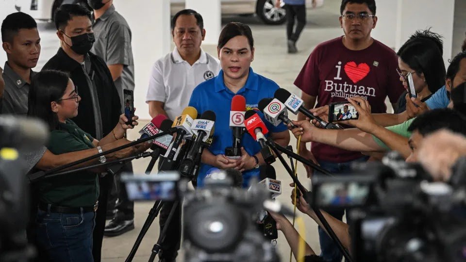 Philippine Vice President Denies Wanting President Ferdinand Marcos' Death