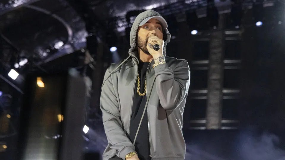 Eminem Returns to the Stage Five Days After His Mother's Death
