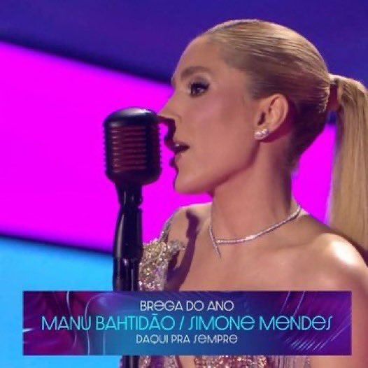 Manu Batidão Recebe Premiação De Música Feita Em Parceria Com Simone Mendes