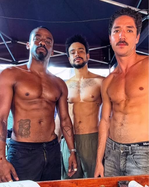 Raphael Logam, Sergio Malheiros E João Vitor Silva Nos Bastidores Da Série "Impuros".