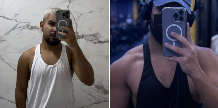 Vyni, Ex-BBB 22, Mostra O Seu Antes E Depois