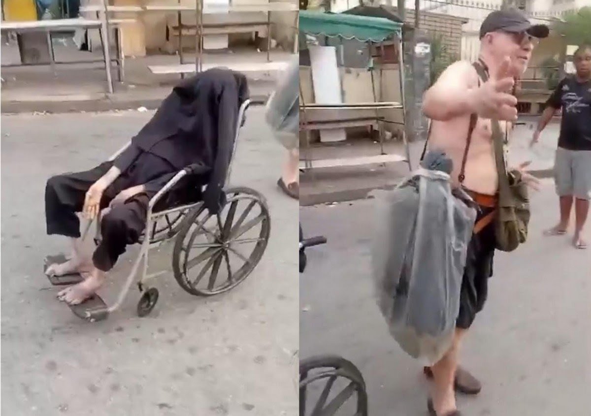 Man Caught Transporting His Deceased 100-Year-Old Mother In A Wheelchair In Rio De Janeiro