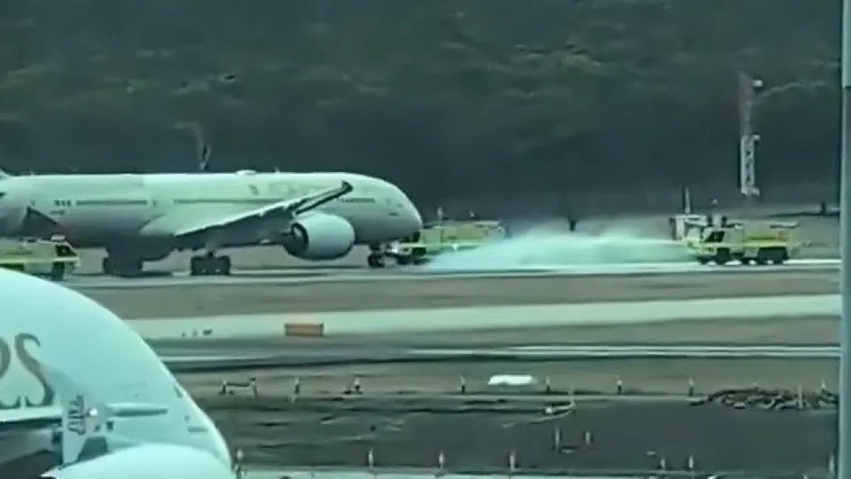 Etihad Airways Plane Tires Explode During Takeoff In Australia