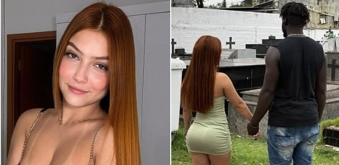 Criadora De Conteúdos Gravou Um Vídeo De Amor Intenso No Cemitério