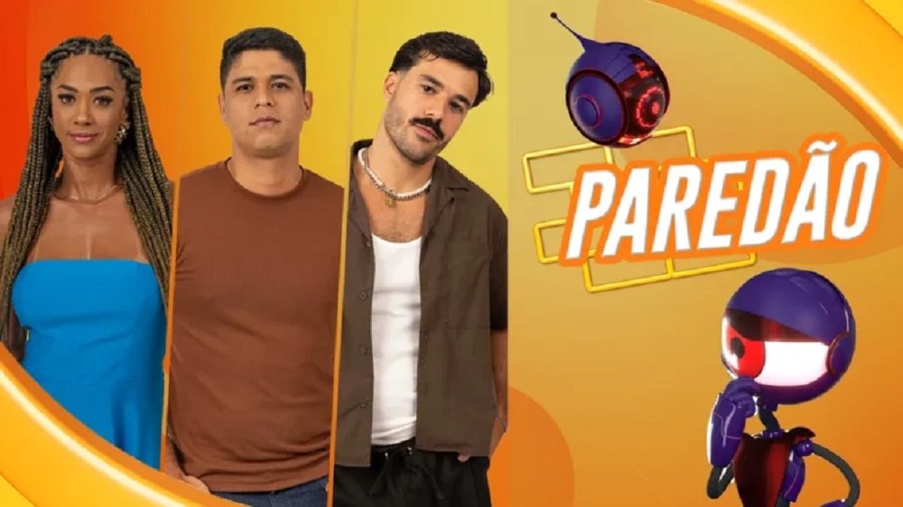BBB25: Aline, Guilherme e Mateus estão no 5º Paredão