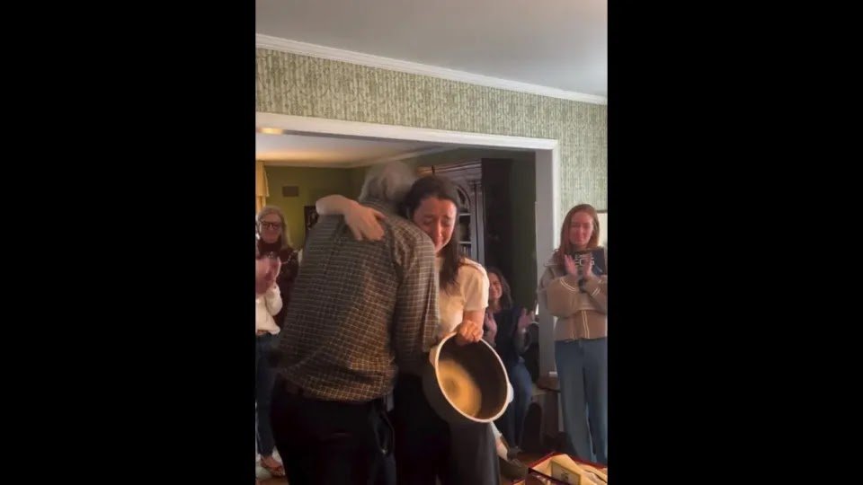 Young Chef Inherits Grandma's Pot And Can't Contain Emotion. Watch the Video