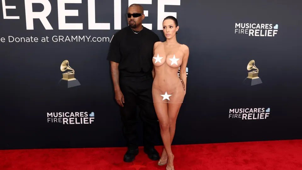 Kanye West Loses $20 Million Grammy Deal Over Nude Photoshoot