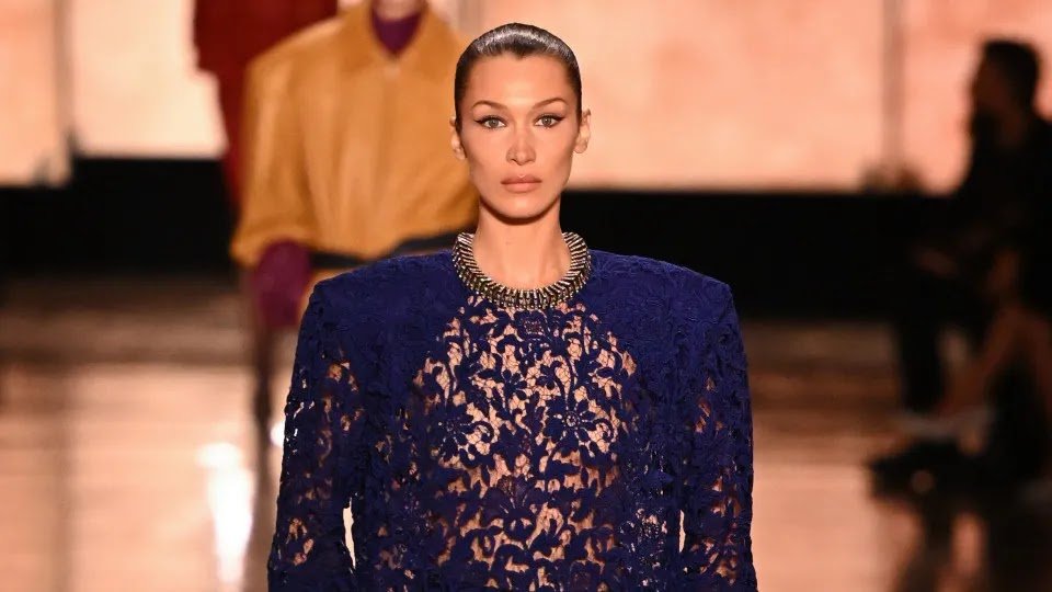 Bella Hadid Stuns at Paris Fashion Week