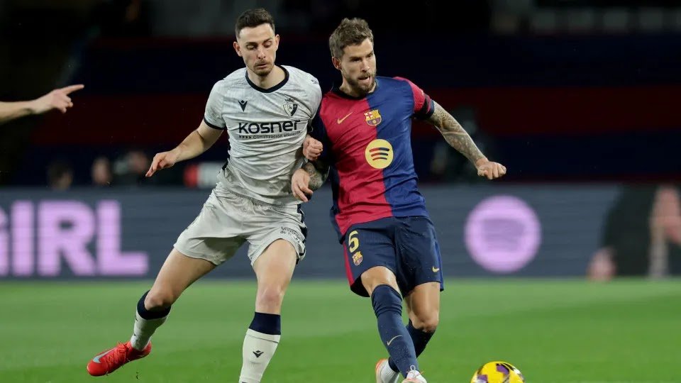 After Beating Osasuna, Barcelona Faces Possible Defeat... in the Office