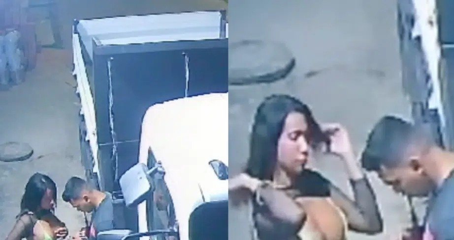 Flagra Quente: Homem Casado Faz Amor Intenso com Travesti em Público