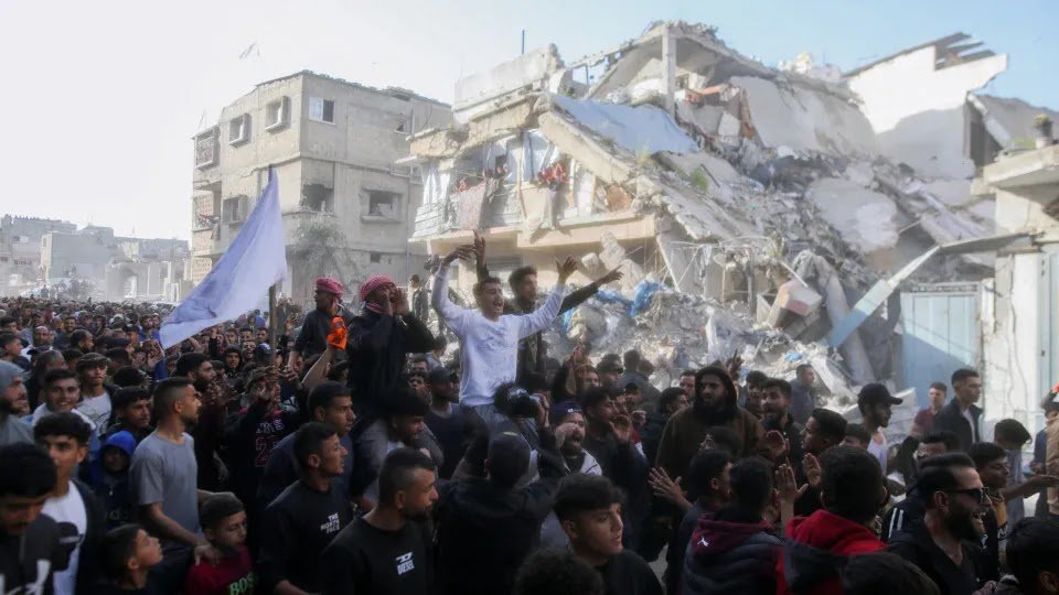 Anti-Hamas Protest Brings Thousands of Palestinians to Northern Gaza