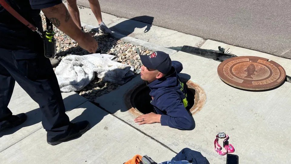 Teenage Mutant Ninja Turtles? Three Children And Two Dogs Rescued From US Sewer