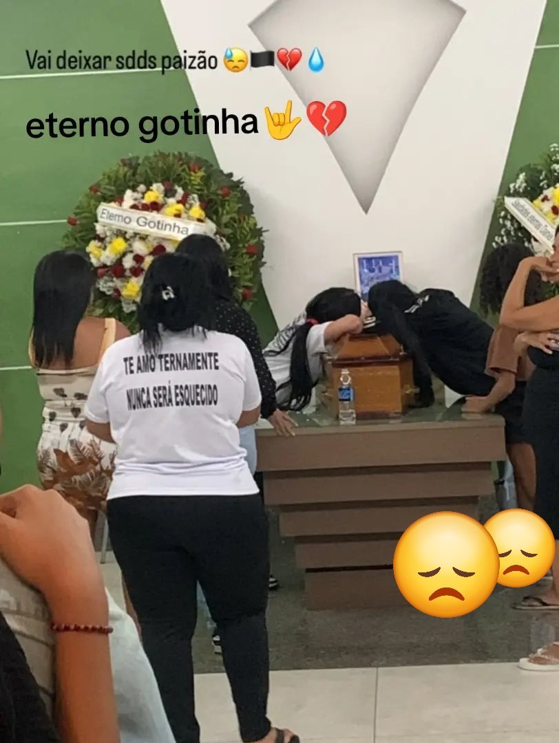 Velório de Gotinha, Segurança de TH da Maré, Teve Caixão Fechado e Forte Comoção na Comunidade