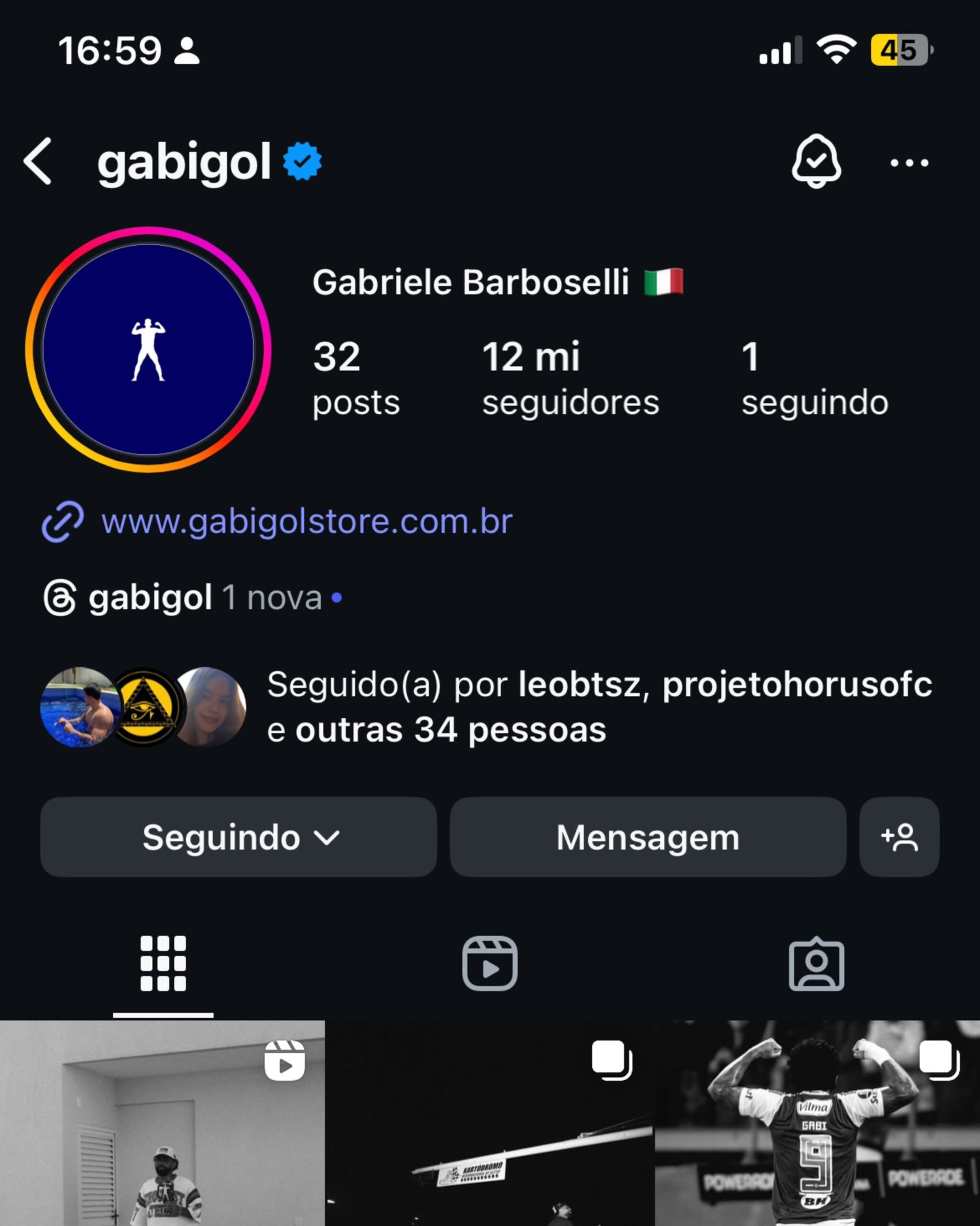 Fora da Seleção, Gabigol Muda Nome para “Gabriele Barboselli” e Solta Indireta Bomba