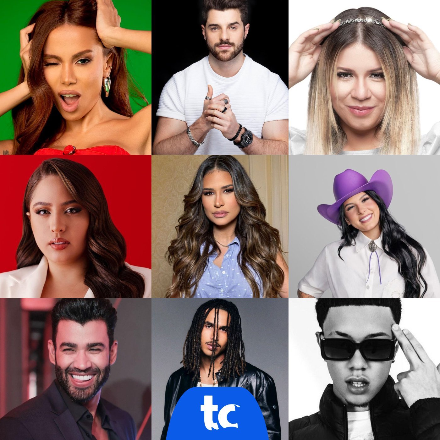 Top 10 Artistas BR Com Mais Streams Somados Nas 10 Músicas Populares No Spotify