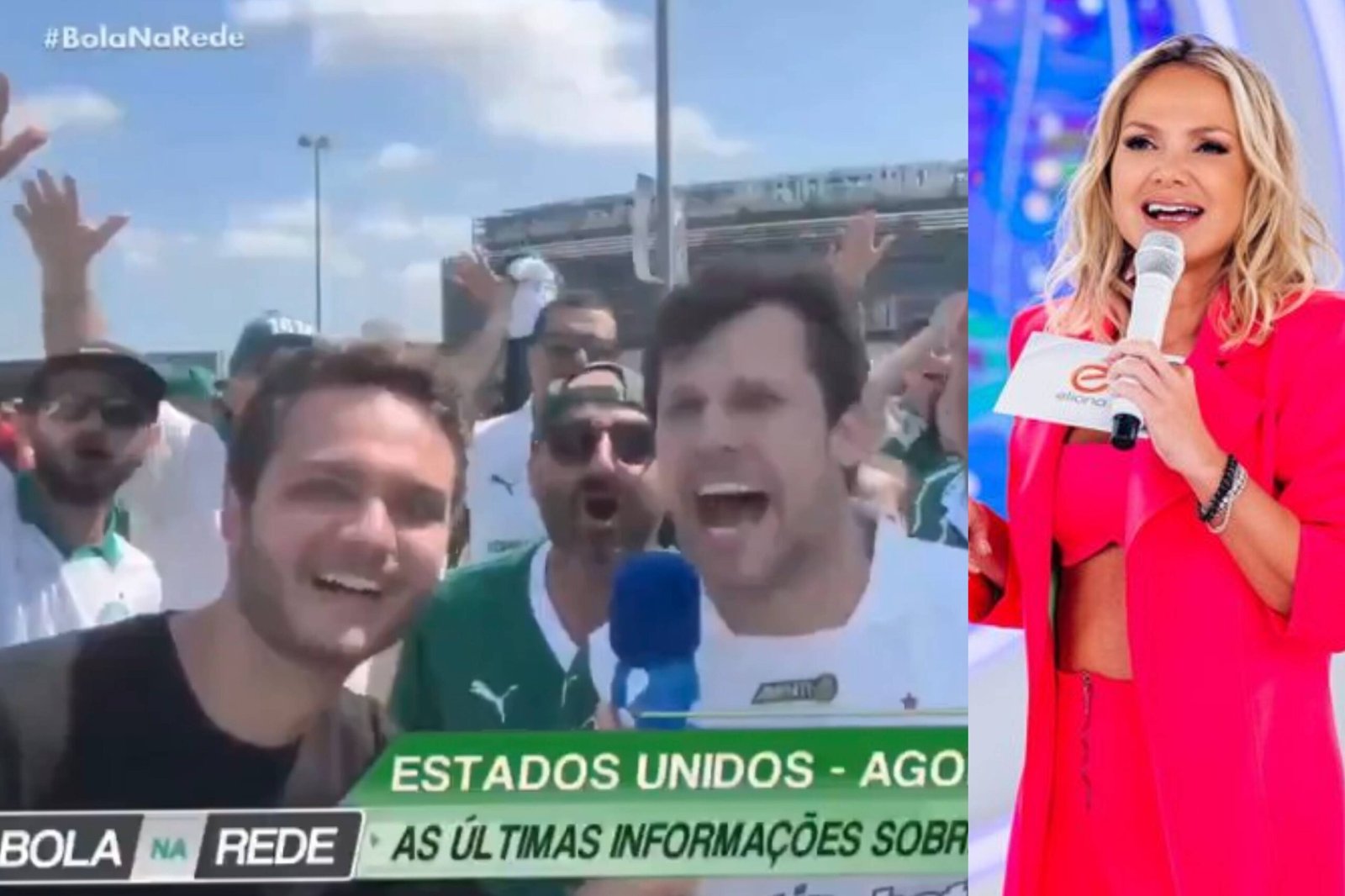 VÍDEO: Palmeirense Faz Apelo Ao Vivo Na RedeTV — “Eliana, Volta Pro SBT!”