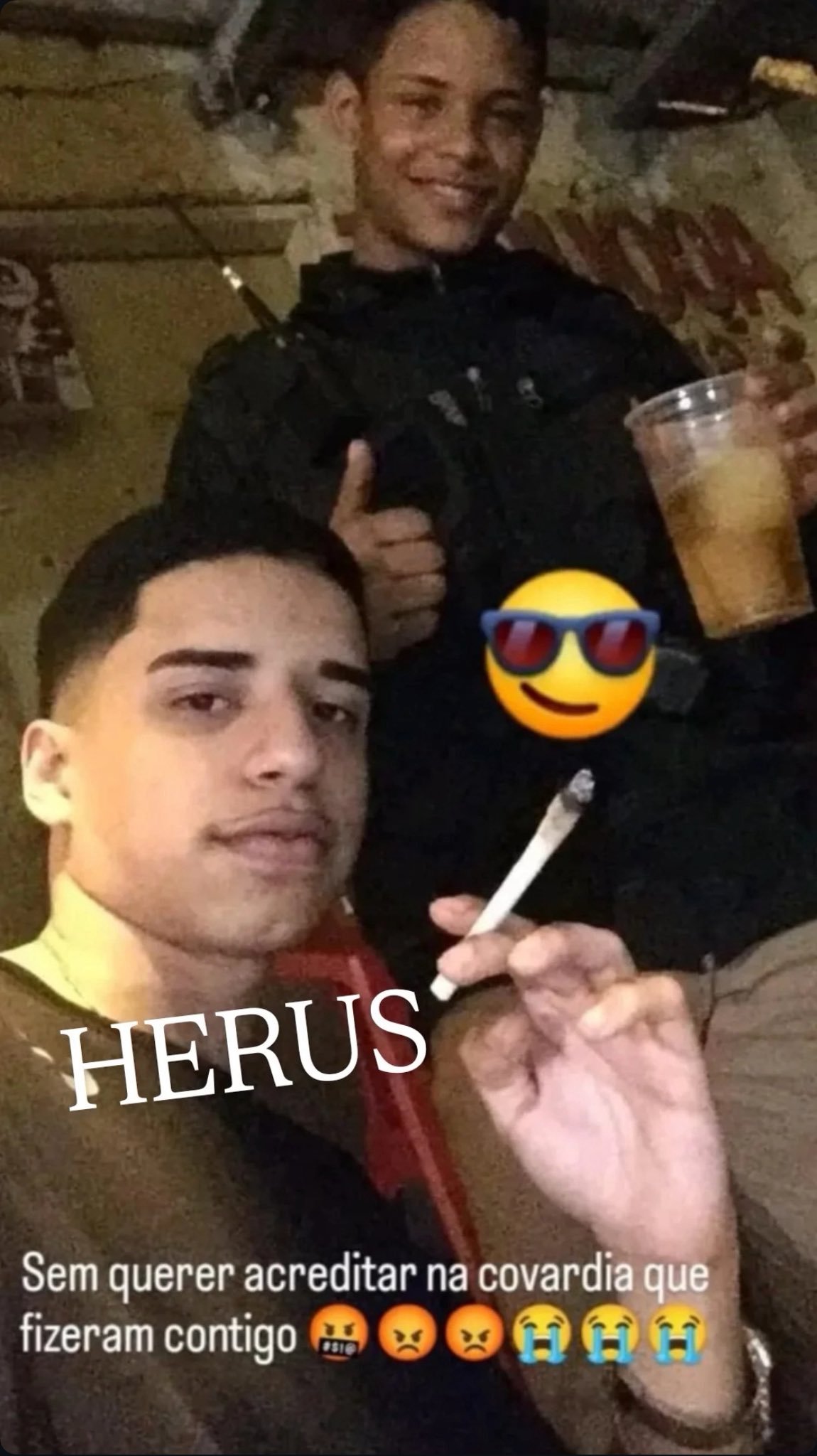 Foto de Herus Circula nas Redes em “Lazer” no Santo Amaro — Detalhe Escondido Atrás do Emoji Choca Internautas