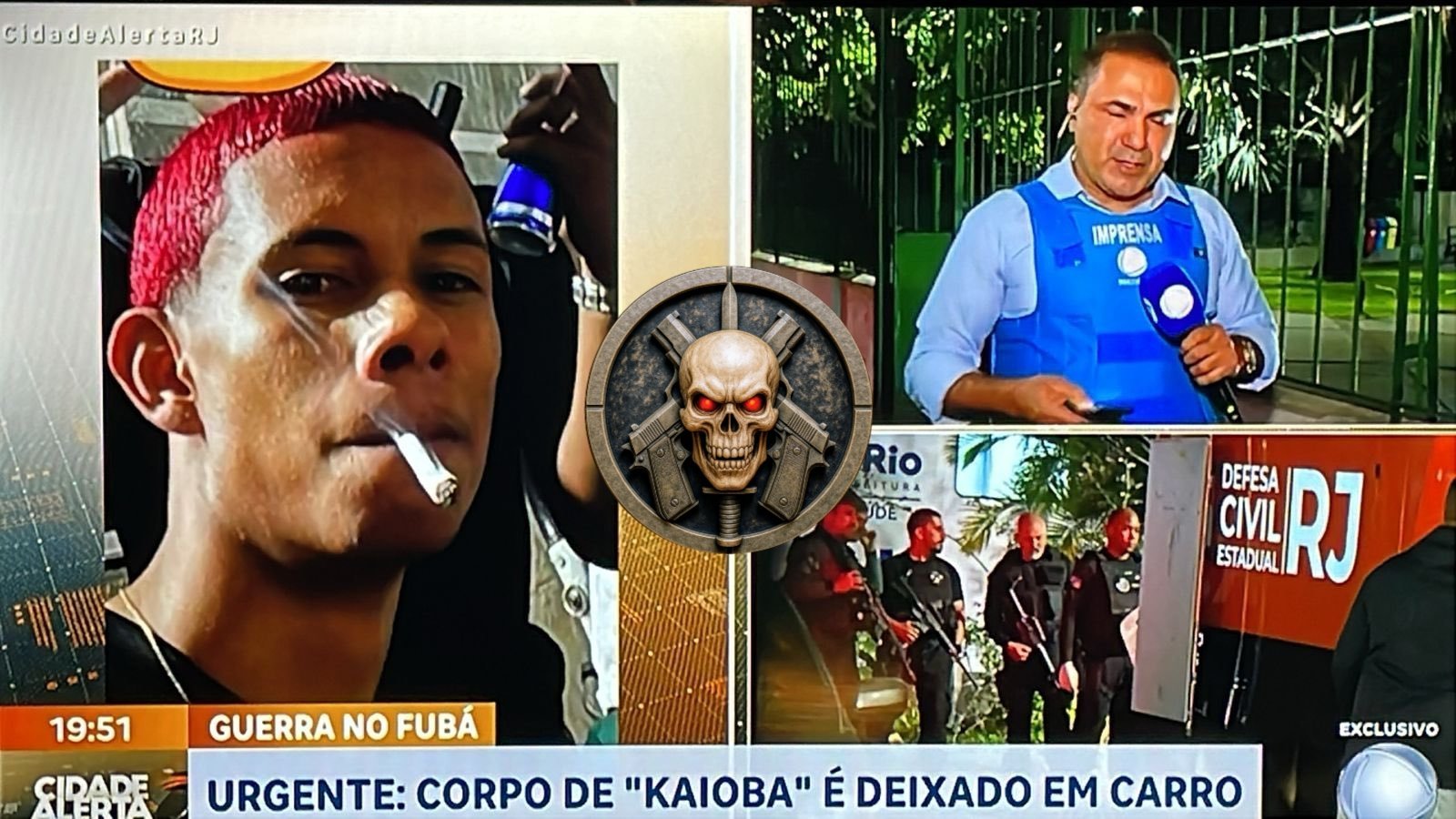 Fim Da Linha! Kaioba, 'Homem De Guerra' Do CV, É Morto Em Tiroteio No Morro Do Fubá — Alvo Era Dominar Áreas Rivais