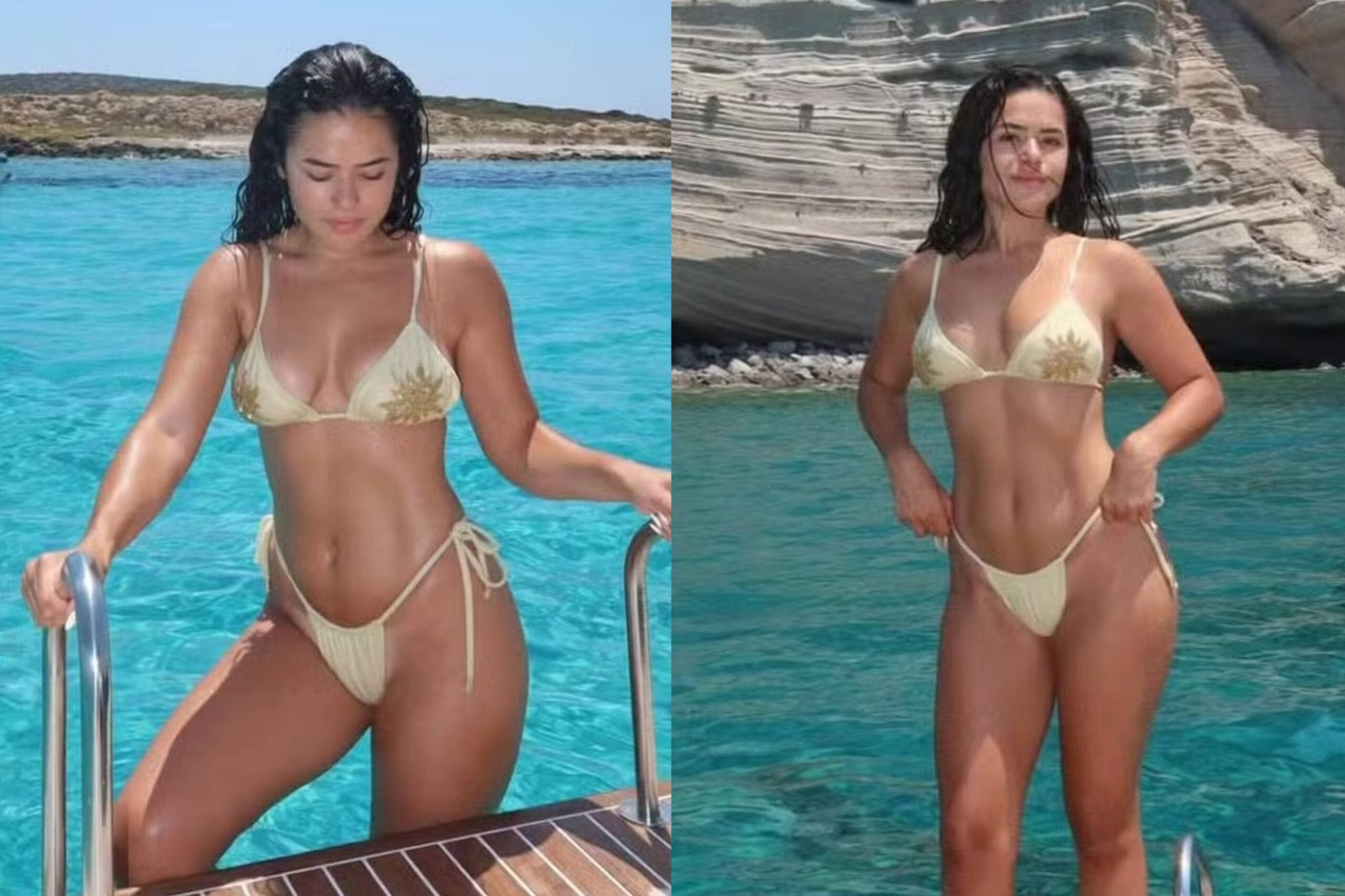 Maisa Surge de Biquíni na Grécia e Web Vai à Loucura: ‘Sem Sinal e Sem Defeitos!’