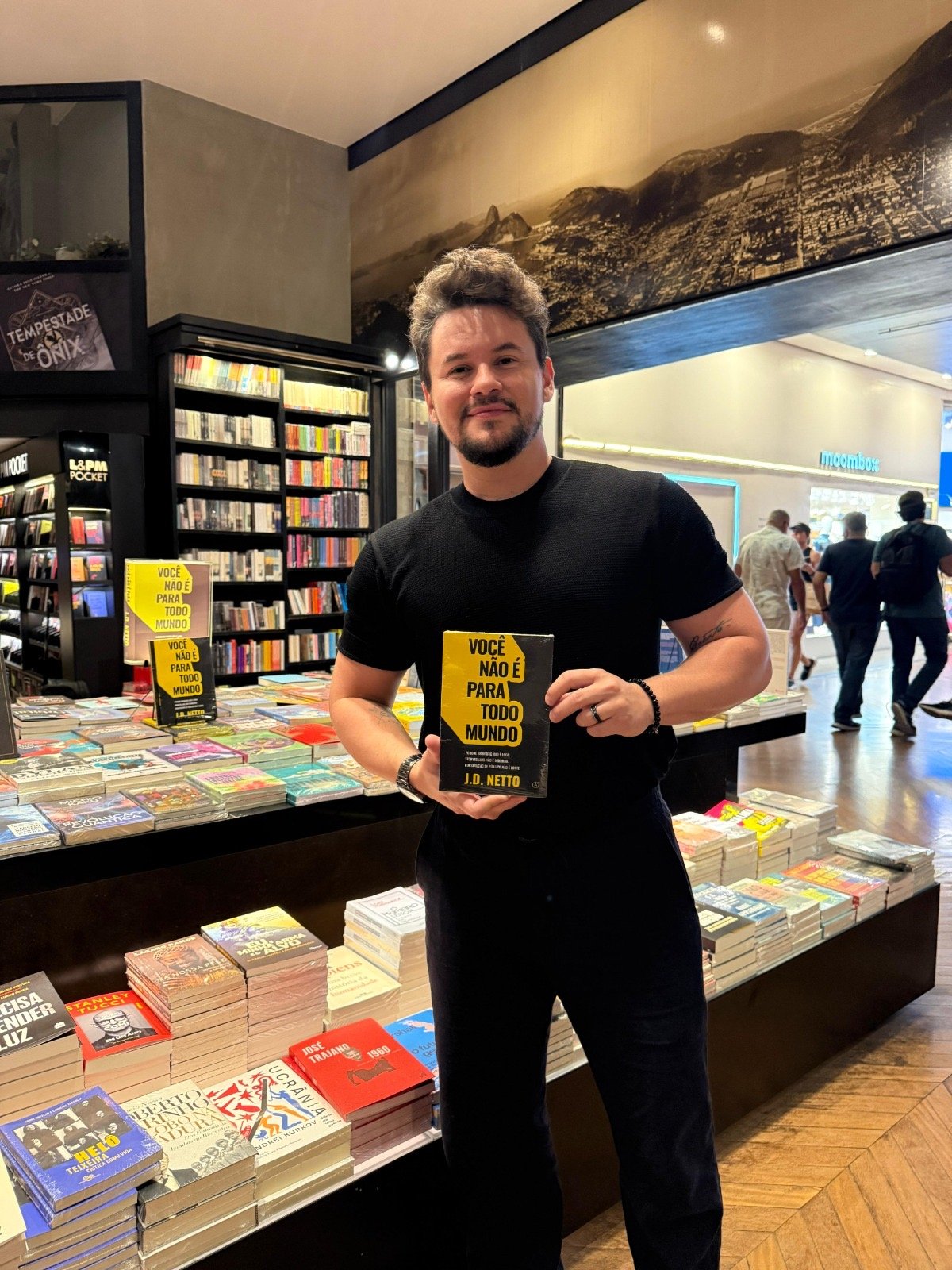 J.D. Netto Estreia Como Autor Não Ficcional Na Bienal Do Livro Rio Com ‘Você Não É Para Todo Mundo’