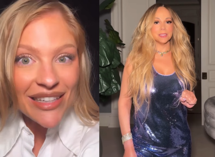 Luísa Sonza "Invade" Casa De Mariah Carey E É Pega De Surpresa: "O Que Está Fazendo?"