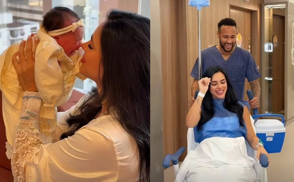 Bruna Biancardi Compartilha Vídeo Inédito do Nascimento de Mel com Neymar