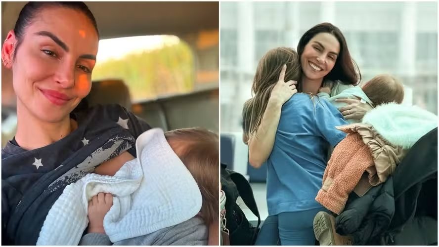 Mel Fronckowiak Se Emociona ao Falar Sobre Amamentação: “Não Estou Pronta para o Desmame”