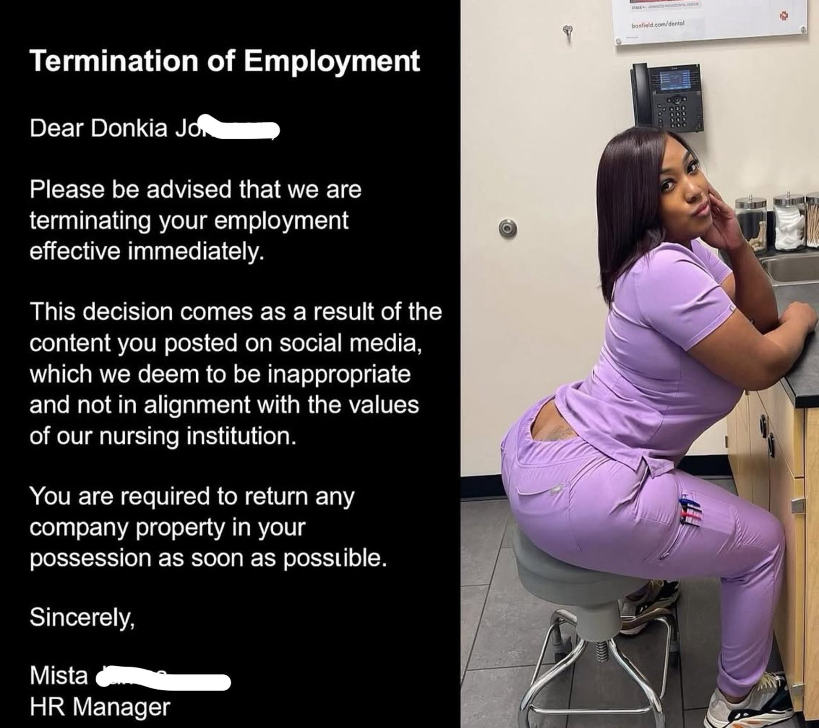 Nurse Fired for “Inappropriate” Instagram Pics in Scrubs! Fair or Foul?