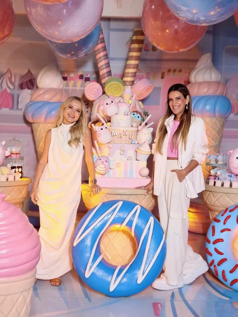 Luxo E Diversão! Eliana Celebra Manuela Com Festa Inspirada Em Squishmallows